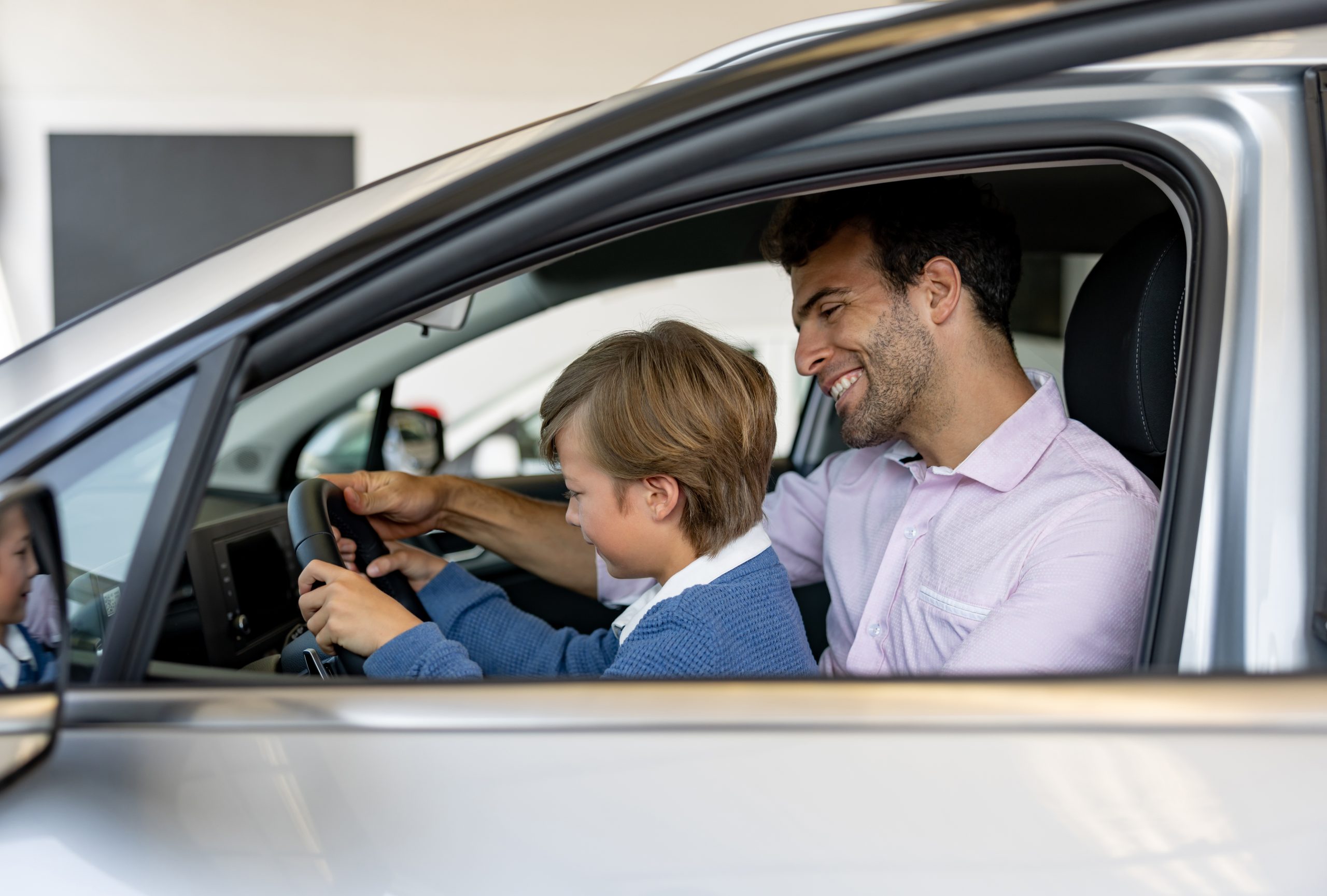 Father and Son Driving | CarMoney.net.au